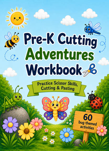 Pre-K Cutting Adventures Workbook