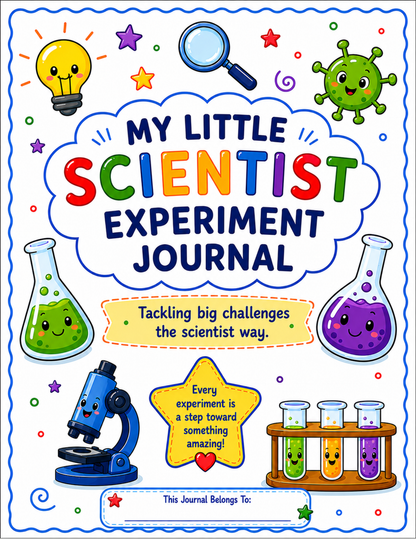 My Little Scientist Experiment Journal