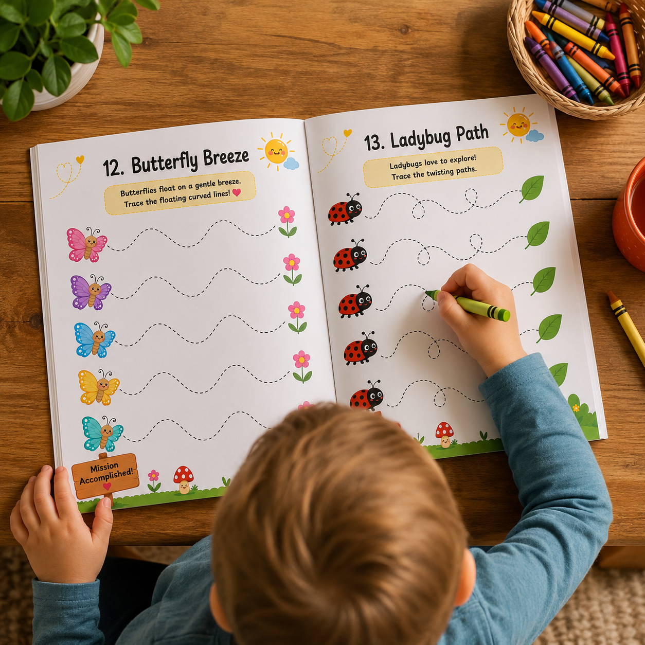 Pre-K Writing Adventures Workbook