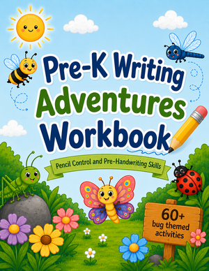 Pre-K Writing Adventures Workbook