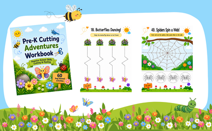Pre-K Cutting Adventures Workbook