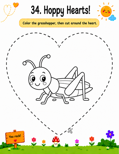 Pre-K Cutting Adventures Workbook