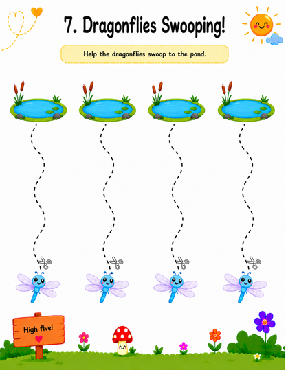 Pre-K Cutting Adventures Workbook